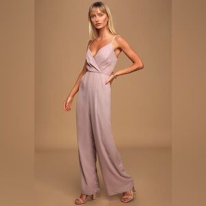 Lulus Elegant pink Jumpsuit
